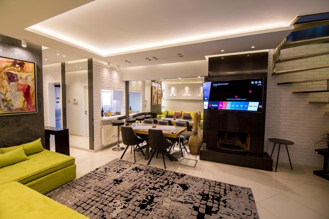 Helen Luxury Loft Design Meisonette-Apartment Athènes Extérieur photo